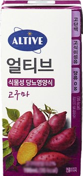 얼티브 식물성 당뇨영양식 고구마